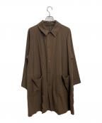 STEVEN ALANスティーブンアラン）の古着「ステンカラーコート」｜ブラウン