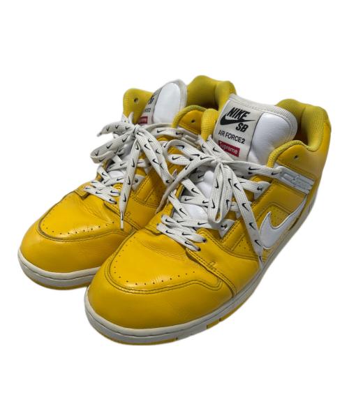 NIKE SB（ナイキエスビー）NIKE SB (ナイキエスビー) SUPREME (シュプリーム) スニーカー イエロー サイズ:29.5の古着・服飾アイテム