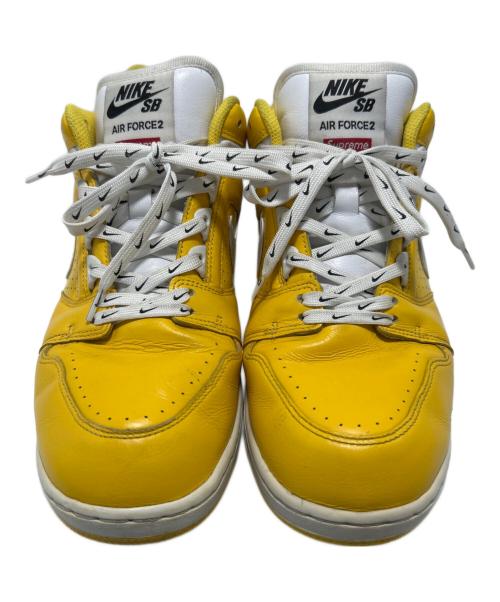 NIKE SB（ナイキエスビー）NIKE SB (ナイキエスビー) SUPREME (シュプリーム) スニーカー イエロー サイズ:29.5の古着・服飾アイテム