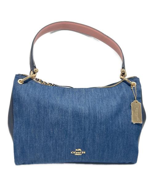 COACH（コーチ）COACH (コーチ) 2WAYショルダーバッグ インディゴの古着・服飾アイテム