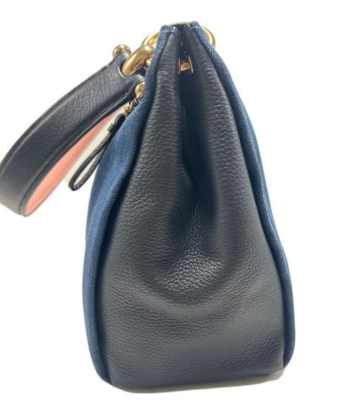 COACH（コーチ）COACH (コーチ) 2WAYショルダーバッグ インディゴの古着・服飾アイテム