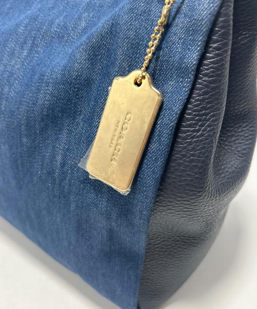 COACH（コーチ）COACH (コーチ) 2WAYショルダーバッグ インディゴの古着・服飾アイテム