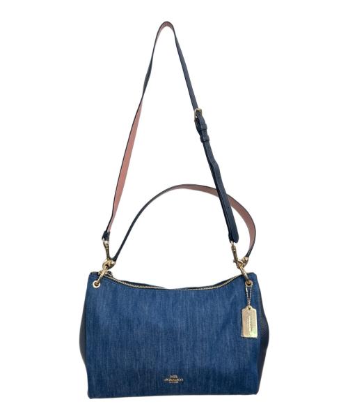 COACH（コーチ）COACH (コーチ) 2WAYショルダーバッグ インディゴの古着・服飾アイテム