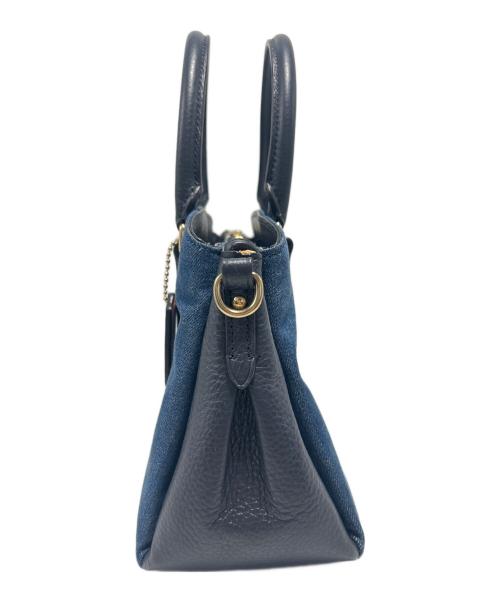 COACH（コーチ）COACH (コーチ) 2WAYショルダーバッグ インディゴの古着・服飾アイテム