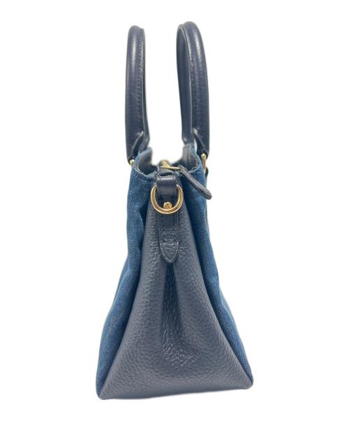 COACH（コーチ）COACH (コーチ) 2WAYショルダーバッグ インディゴの古着・服飾アイテム