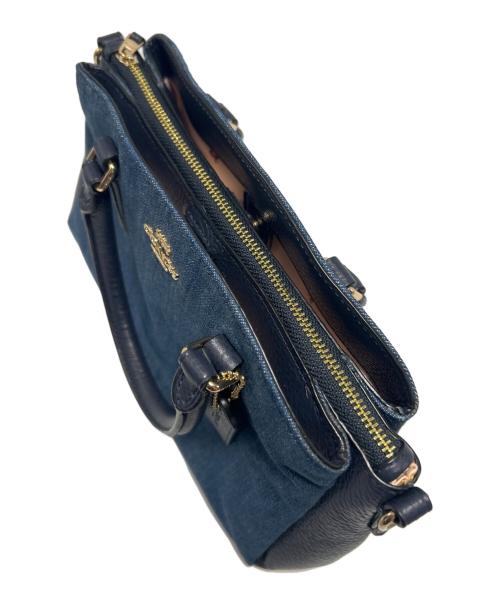 COACH（コーチ）COACH (コーチ) 2WAYショルダーバッグ インディゴの古着・服飾アイテム