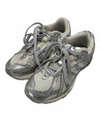 NEW BALANCEニューバランス）の古着「ローカットスニーカー」｜ホワイト×シルバー