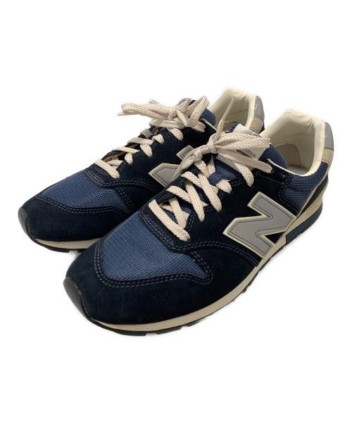 NEW BALANCE（ニューバランス）NEW BALANCE (ニューバランス) ローカットスニーカー ネイビー サイズ:27.5の古着・服飾アイテム