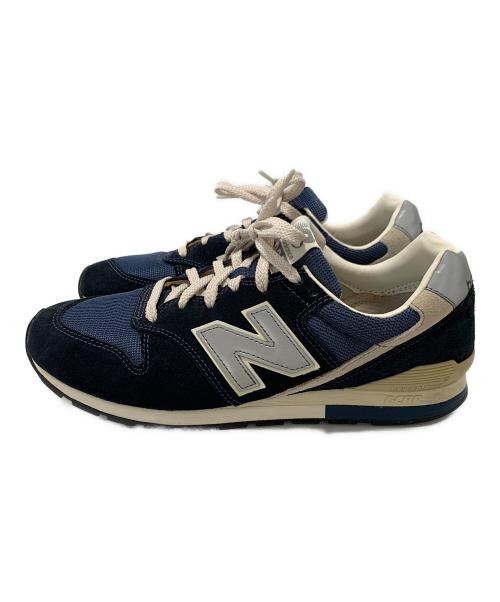 NEW BALANCE（ニューバランス）NEW BALANCE (ニューバランス) ローカットスニーカー ネイビー サイズ:27.5の古着・服飾アイテム