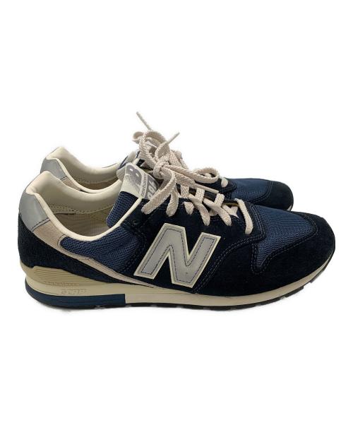 NEW BALANCE（ニューバランス）NEW BALANCE (ニューバランス) ローカットスニーカー ネイビー サイズ:27.5の古着・服飾アイテム