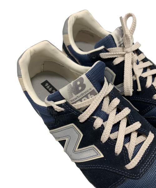 NEW BALANCE（ニューバランス）NEW BALANCE (ニューバランス) ローカットスニーカー ネイビー サイズ:27.5の古着・服飾アイテム