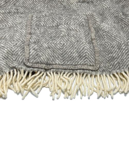 LAPUAN KANKURIT（ラプアンカンクリ）LAPUAN KANKURIT (ラプアンカンクリ) マフラー グレーの古着・服飾アイテム