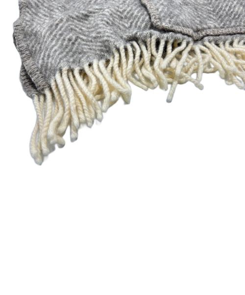 LAPUAN KANKURIT（ラプアンカンクリ）LAPUAN KANKURIT (ラプアンカンクリ) マフラー グレーの古着・服飾アイテム