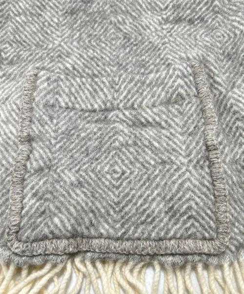 LAPUAN KANKURIT（ラプアンカンクリ）LAPUAN KANKURIT (ラプアンカンクリ) マフラー グレーの古着・服飾アイテム