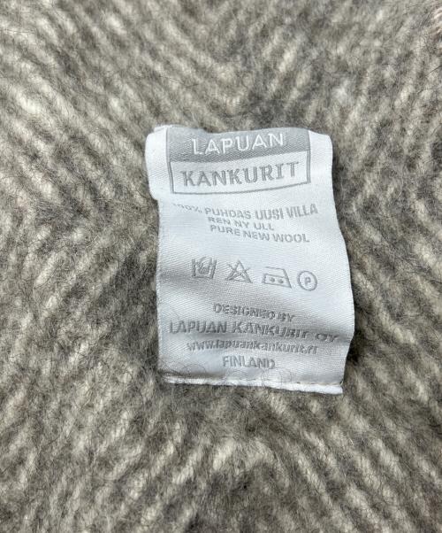 LAPUAN KANKURIT（ラプアンカンクリ）LAPUAN KANKURIT (ラプアンカンクリ) マフラー グレーの古着・服飾アイテム