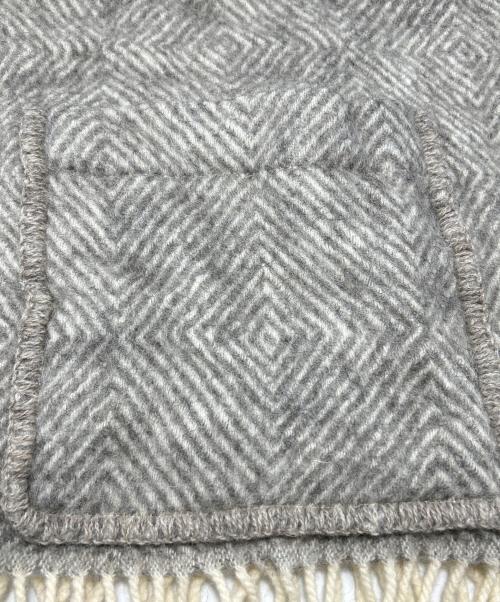 LAPUAN KANKURIT（ラプアンカンクリ）LAPUAN KANKURIT (ラプアンカンクリ) マフラー グレーの古着・服飾アイテム