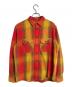 SUPREME（シュプリーム）の古着「長袖シャツ」｜レッド×イエロー