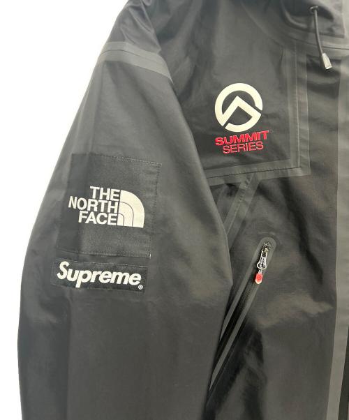 THE NORTH FACE（ザ ノース フェイス）THE NORTH FACE (ザ ノース フェイス) SUPREME (シュプリーム) テープシームシェルジャケット ブラック サイズ:Mの古着・服飾アイテム