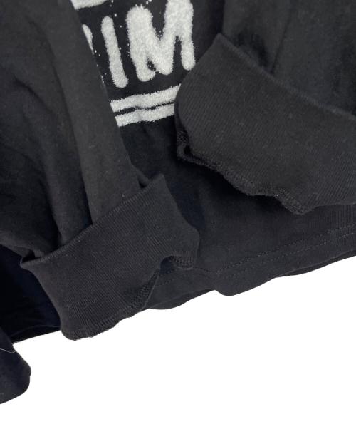 DIESEL（ディーゼル）DIESEL (ディーゼル) 長袖カットソー ブラック サイズ:Mの古着・服飾アイテム