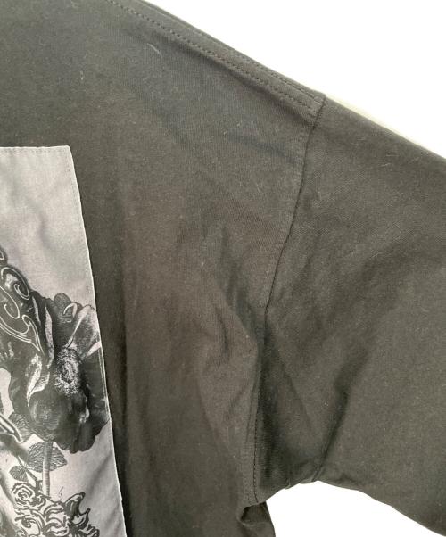 DIESEL（ディーゼル）DIESEL (ディーゼル) 長袖カットソー ブラック サイズ:Mの古着・服飾アイテム