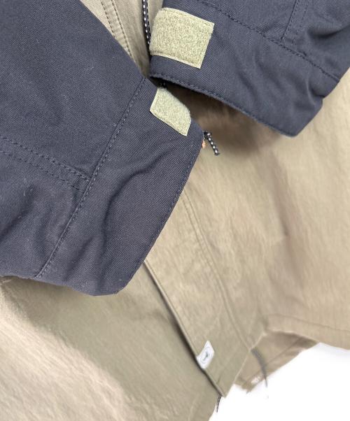 NEIGHBORHOOD（ネイバーフッド）NEIGHBORHOOD (ネイバーフッド) モッズコート グリーン×ブラック サイズ:Mの古着・服飾アイテム