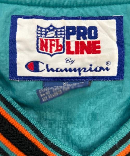 Champion（チャンピオン）Champion (チャンピオン) ナイロンスウェット ブラック サイズ:XLの古着・服飾アイテム