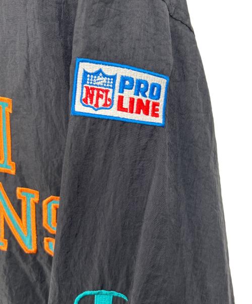 Champion（チャンピオン）Champion (チャンピオン) ナイロンスウェット ブラック サイズ:XLの古着・服飾アイテム