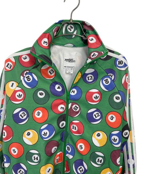 adidas（アディダス）adidas (アディダス) JEREMY SCOTT (ジェレミー スコット) トラックジャケット グリーン サイズ:Mの古着・服飾アイテム