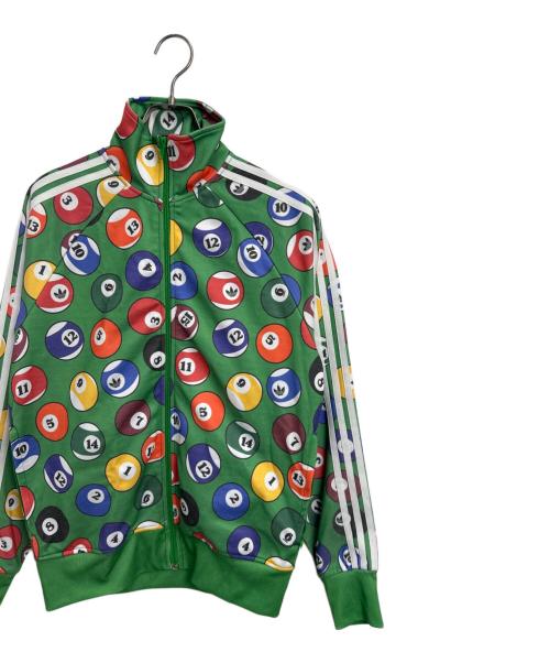 adidas（アディダス）adidas (アディダス) JEREMY SCOTT (ジェレミー スコット) トラックジャケット グリーン サイズ:Mの古着・服飾アイテム