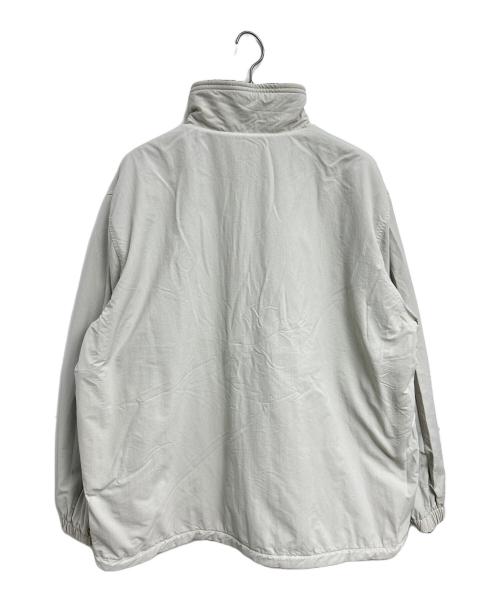 KEBOZ（ケボズ）KEBOZ (ケボズ) ナイロンフリースリバーシブルジャケット ブラック/ホワイト サイズ:L 未使用品の古着・服飾アイテム