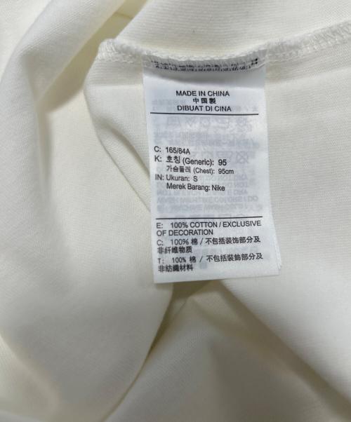 NIKE（ナイキ）NIKE (ナイキ) 半袖カットソー ホワイト サイズ:S 未使用品の古着・服飾アイテム