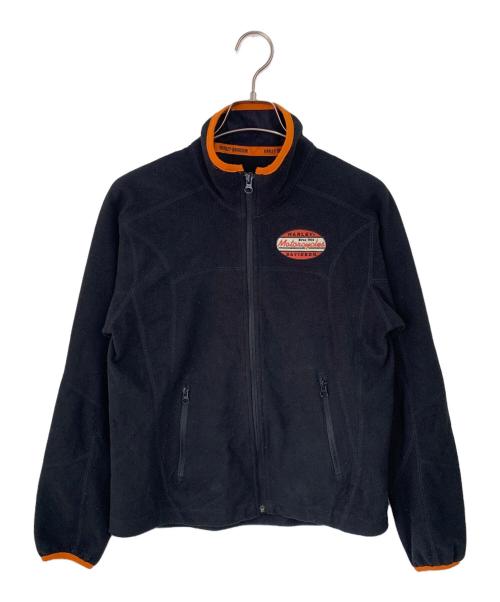 HARLEY-DAVIDSON（ハーレーダビッドソン）HARLEY-DAVIDSON (ハーレーダビッドソン) フリースジャケット ブラック サイズ:SIZE Sの古着・服飾アイテム