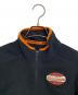 中古・古着 HARLEY-DAVIDSON (ハーレーダビッドソン) フリースジャケット ブラック サイズ:SIZE S：3000円