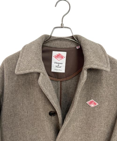 DANTON（ダントン）DANTON (ダントン) ウールコート ベージュ サイズ:34の古着・服飾アイテム
