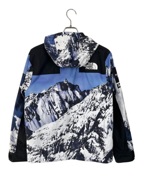 THE NORTH FACE（ザ ノース フェイス）THE NORTH FACE (ザ ノース フェイス) SUPREME (シュプリーム) マウンテンパーカー ブルー×ホワイト×ブラック サイズ:SPの古着・服飾アイテム