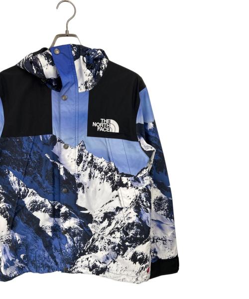 THE NORTH FACE（ザ ノース フェイス）THE NORTH FACE (ザ ノース フェイス) SUPREME (シュプリーム) マウンテンパーカー ブルー×ホワイト×ブラック サイズ:SPの古着・服飾アイテム