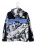 THE NORTH FACE (ザ ノース フェイス) SUPREME (シュプリーム) マウンテンパーカー ブルー×ホワイト×ブラック サイズ:SP：60000円