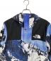 中古・古着 THE NORTH FACE (ザ ノース フェイス) SUPREME (シュプリーム) マウンテンパーカー ブルー×ホワイト×ブラック サイズ:SP：60000円