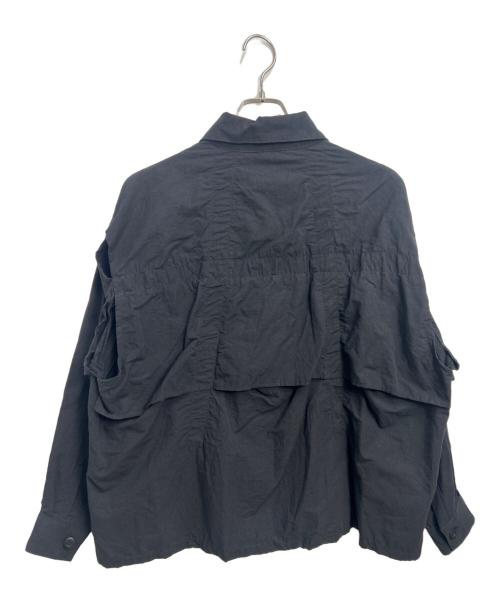 SASQUATCHfabrix.（サスクワッチファブリックス）SASQUATCHfabrix. (サスクワッチファブリックス) 長袖シャツ ブラック サイズ:Lの古着・服飾アイテム