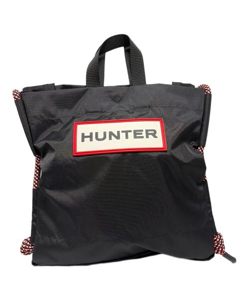 HUNTER（ハンター）HUNTER (ハンター) トラベルリップストップトートバッグ ブラックの古着・服飾アイテム
