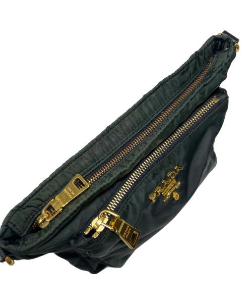 PRADA（プラダ）PRADA (プラダ) ショルダーバッグ グリーンの古着・服飾アイテム