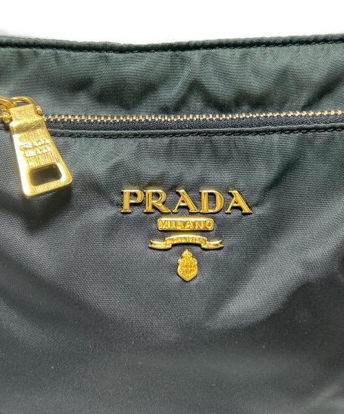 PRADA（プラダ）PRADA (プラダ) ショルダーバッグ グリーンの古着・服飾アイテム