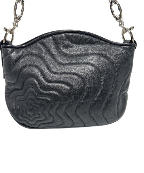 MONTBLANC（モンブラン）MONTBLANC (モンブラン) ショルダーバッグ ブラック×シルバーの古着・服飾アイテム