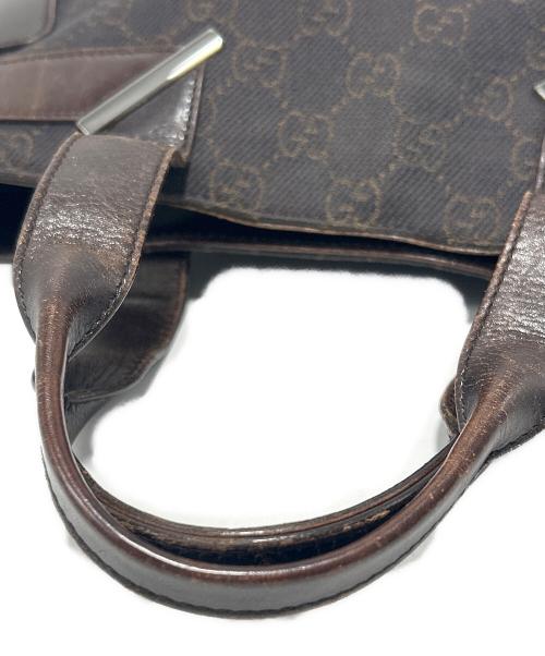 GUCCI（グッチ）GUCCI (グッチ) ハンドバッグ ブラウンの古着・服飾アイテム