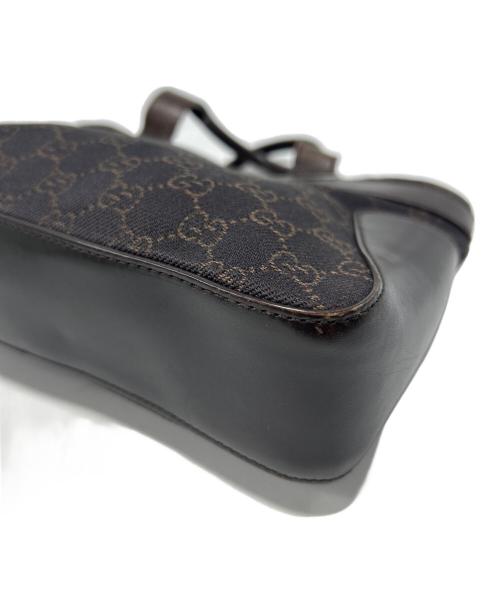 GUCCI（グッチ）GUCCI (グッチ) ハンドバッグ ブラウンの古着・服飾アイテム