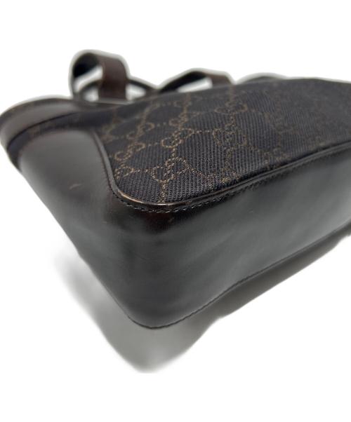 GUCCI（グッチ）GUCCI (グッチ) ハンドバッグ ブラウンの古着・服飾アイテム