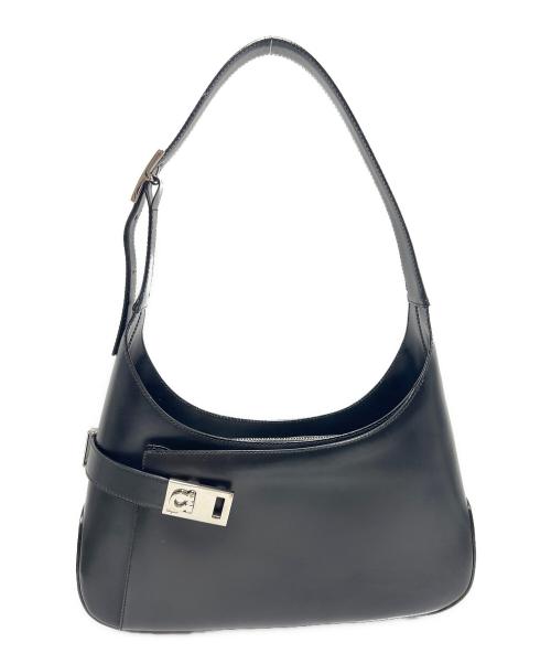 Salvatore Ferragamo（サルヴァトーレ フェラガモ）Salvatore Ferragamo (サルヴァトーレ フェラガモ) ワンショルダーバッグ ブラックの古着・服飾アイテム