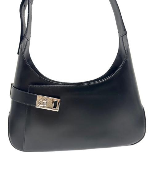 Salvatore Ferragamo（サルヴァトーレ フェラガモ）Salvatore Ferragamo (サルヴァトーレ フェラガモ) ワンショルダーバッグ ブラックの古着・服飾アイテム
