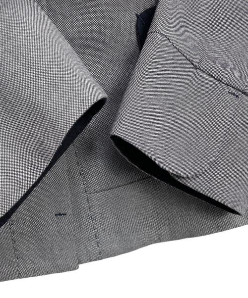MAX&Co.（マックスアンドコー）MAX&Co. (マックスアンドコー) テーラードジャケット グレー×ネイビー サイズ:38の古着・服飾アイテム