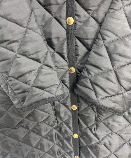 Traditional Weatherwear（トラディショナルウェザーウェア）Traditional Weatherwear (トラディショナルウェザーウェア) ARKLEY LONG キルティングコート ブラック サイズ:34の古着・服飾アイテム